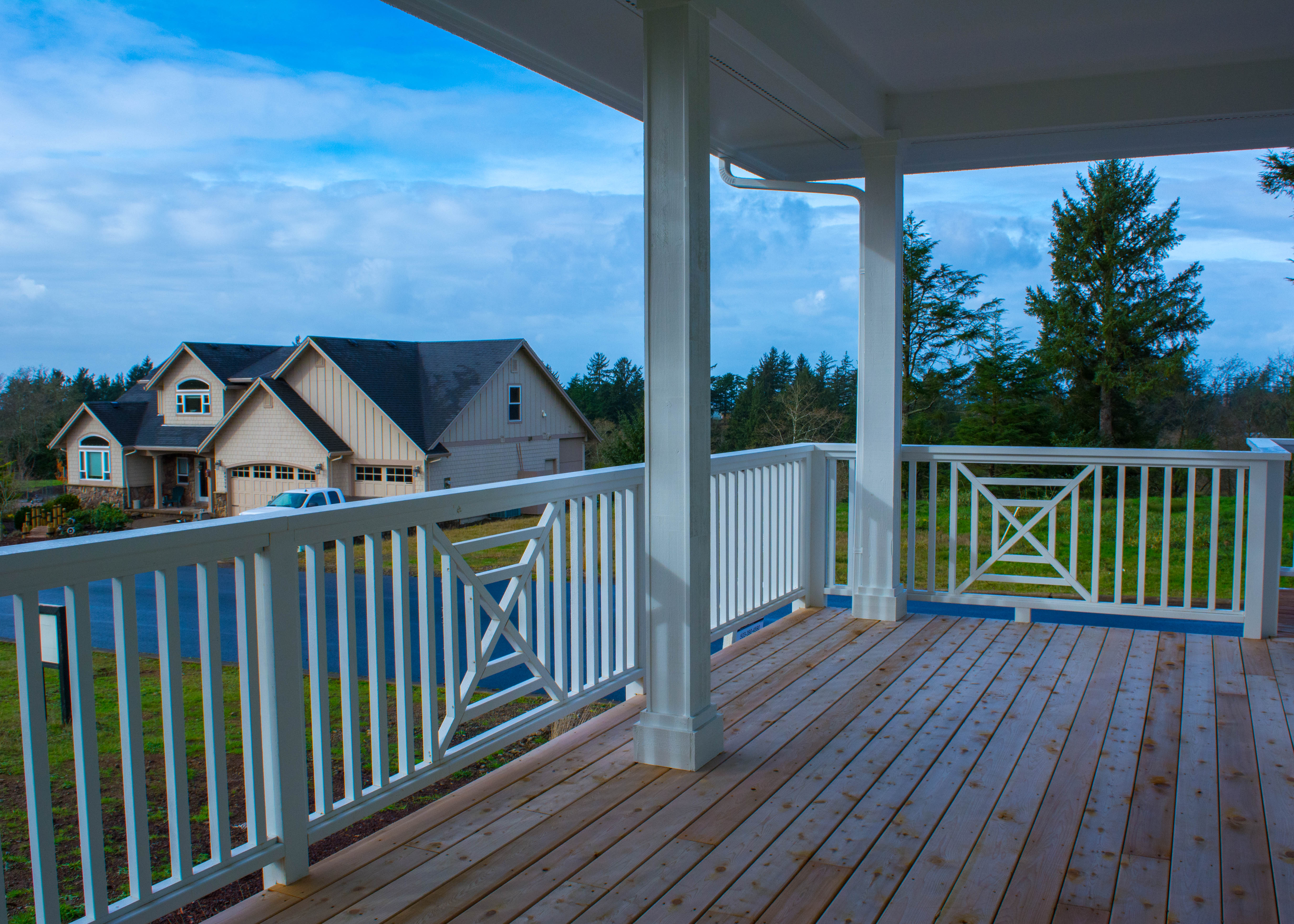 Custom Oregon Coast beach house with a veiw