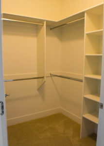 Walk in closets
