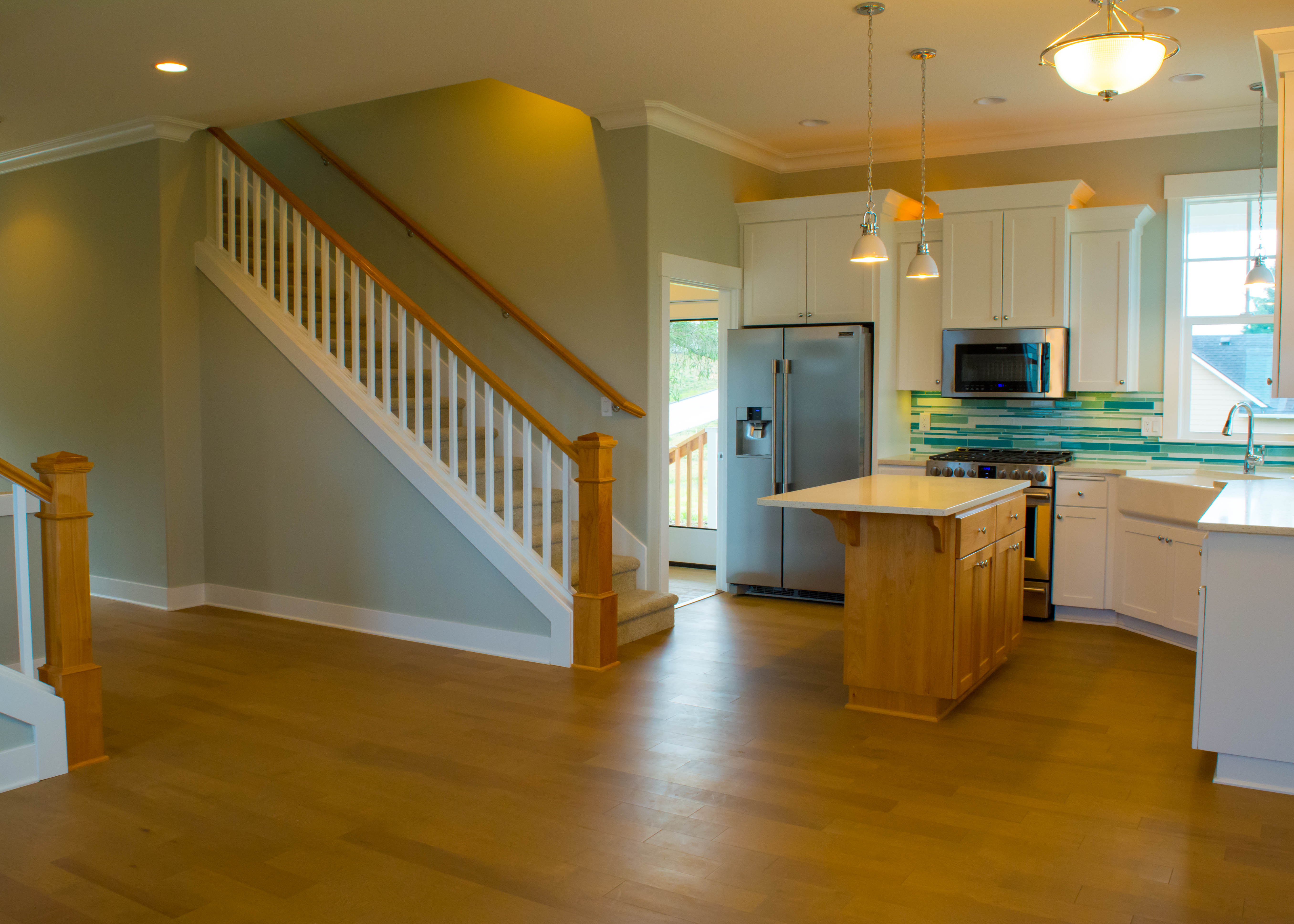 Pacific City Sunset Custom Home Interior