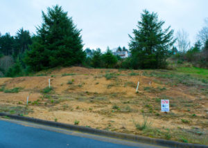 Pacific City sunset available vacant lot 68